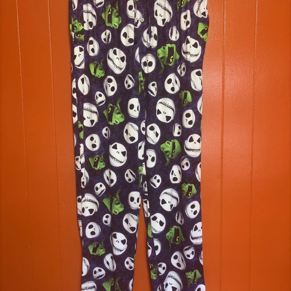 2 The Nightmare Before Christmas Pajama Bottoms PJ Disney Lounge Pants - Picture 6 of 9